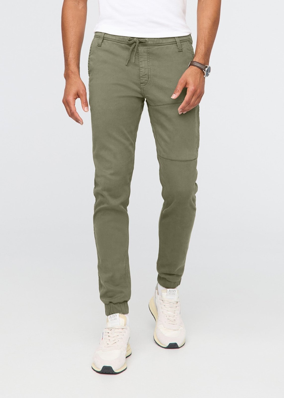 mens light fern athletic jogger front