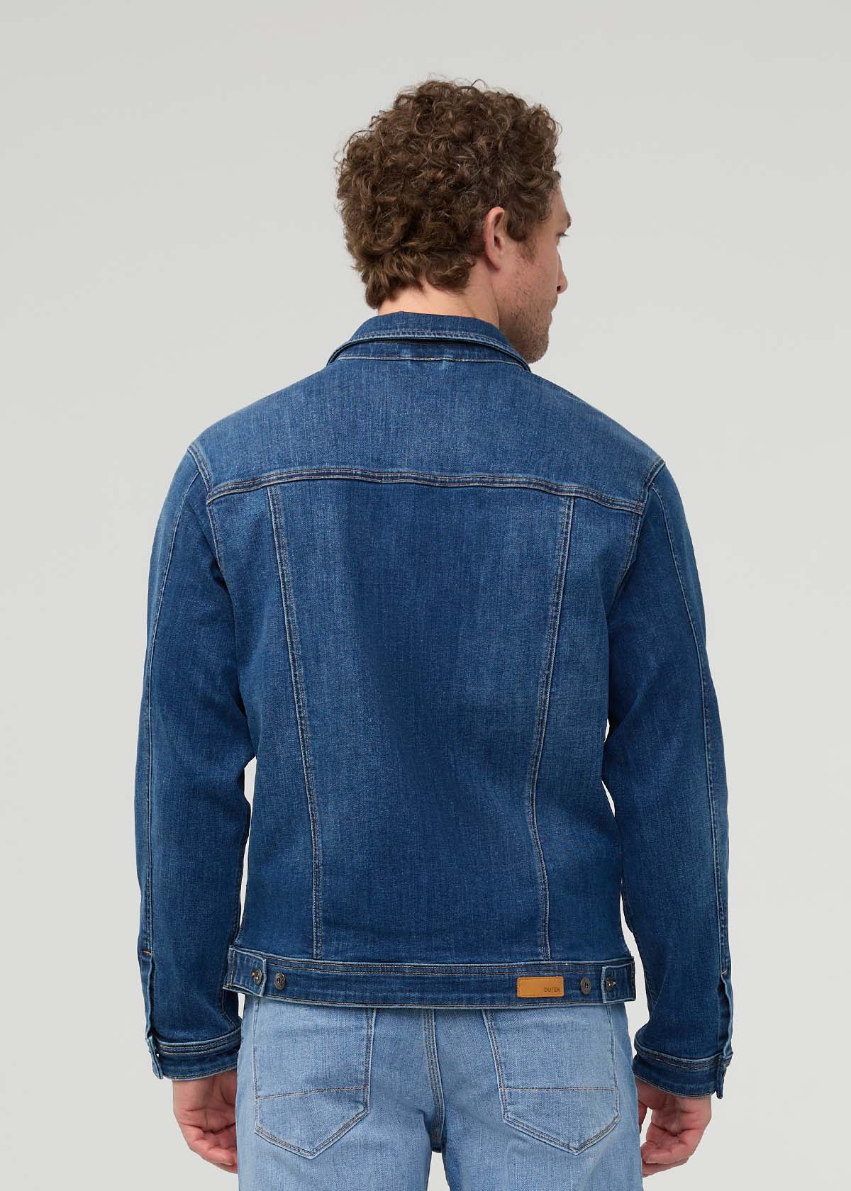 Performance Denim+ All Season Trucker Jacket - Alpine Indigo