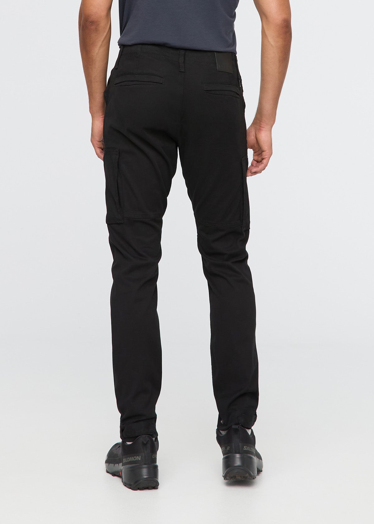 Men's Black Athletic Water Resistant Pant