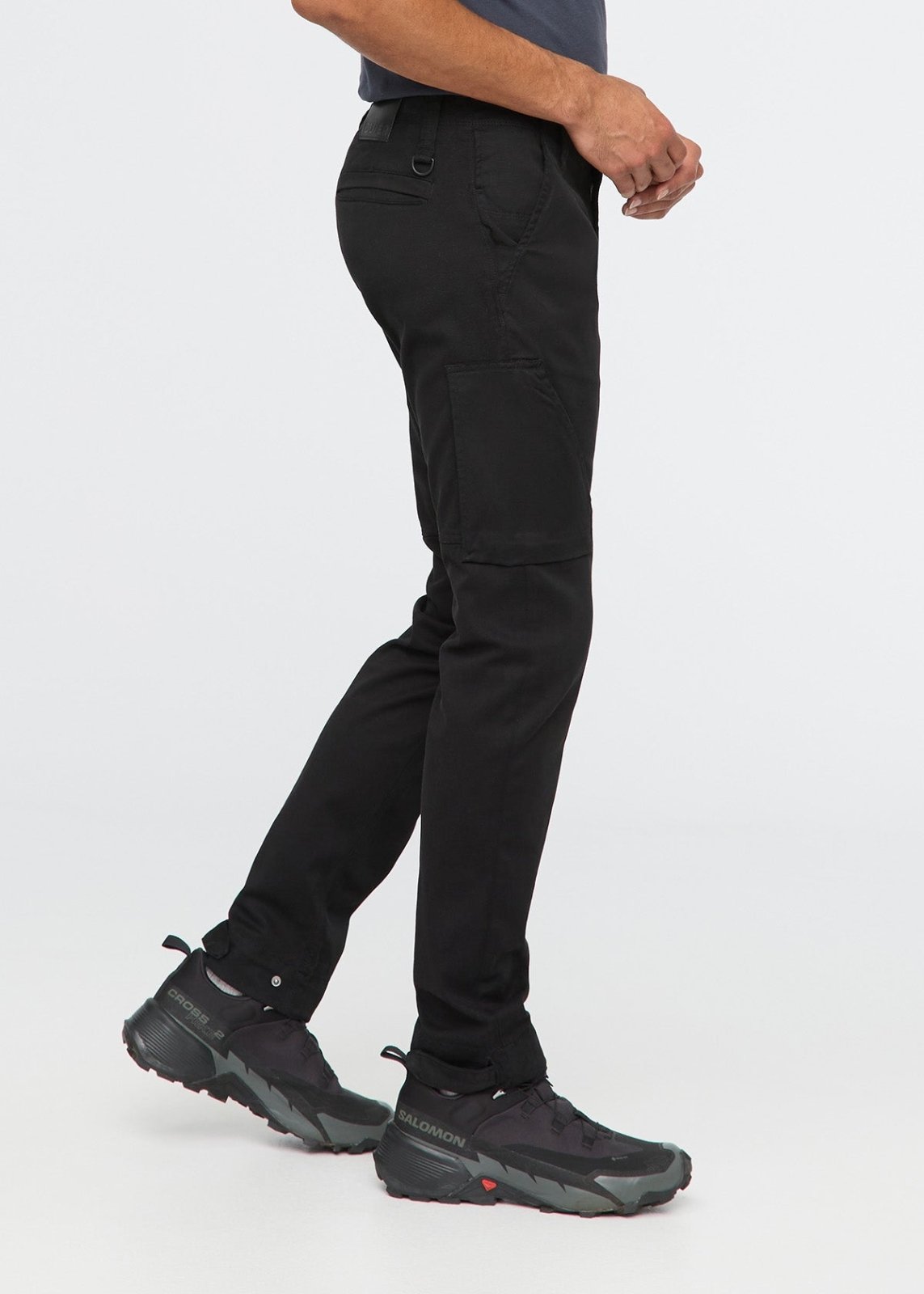 Men's Black Athletic Water Resistant Pant