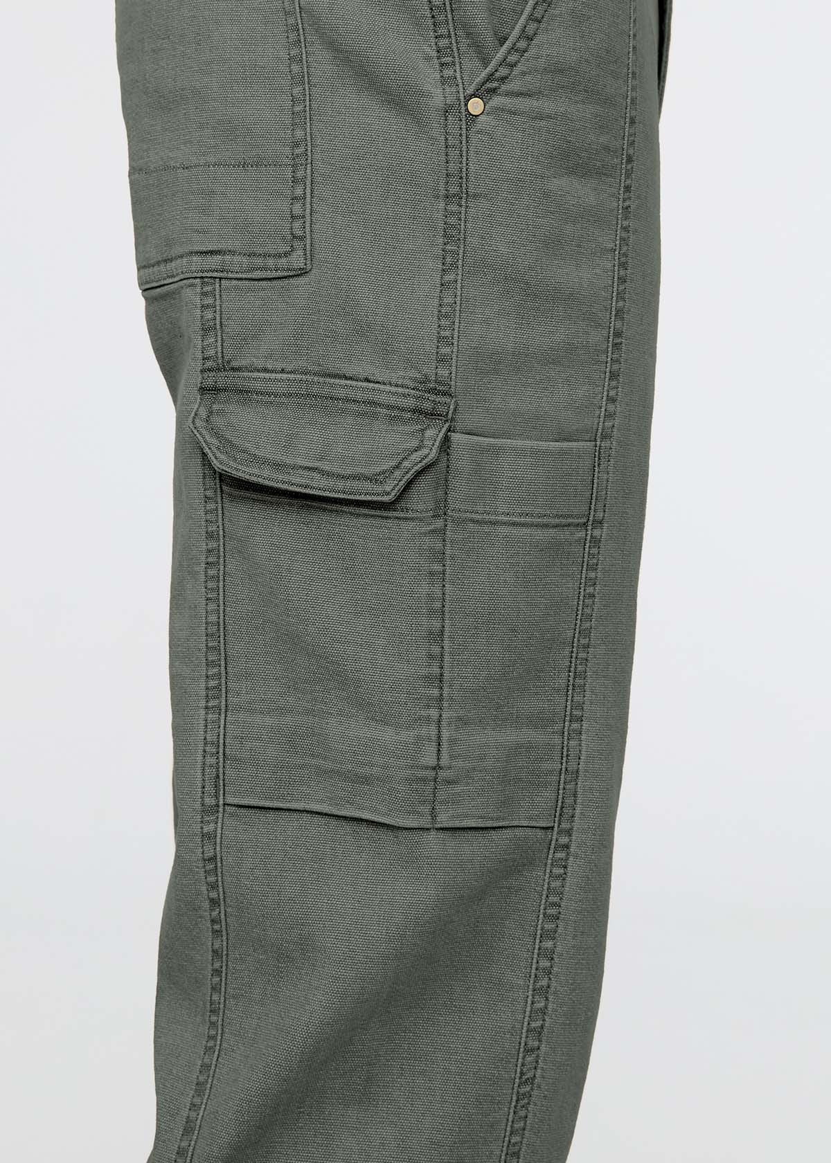 Men's Thyme 7 Pocket Stretch Canvas Pants side pocket detail