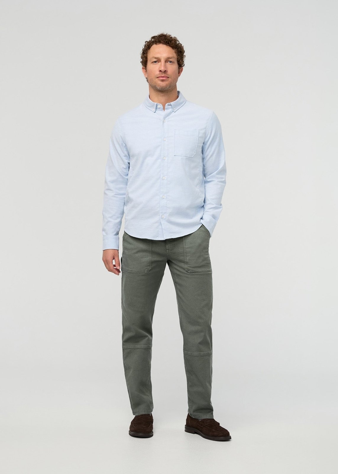 Men's Thyme Stretch Canvas Utility Pant full body front