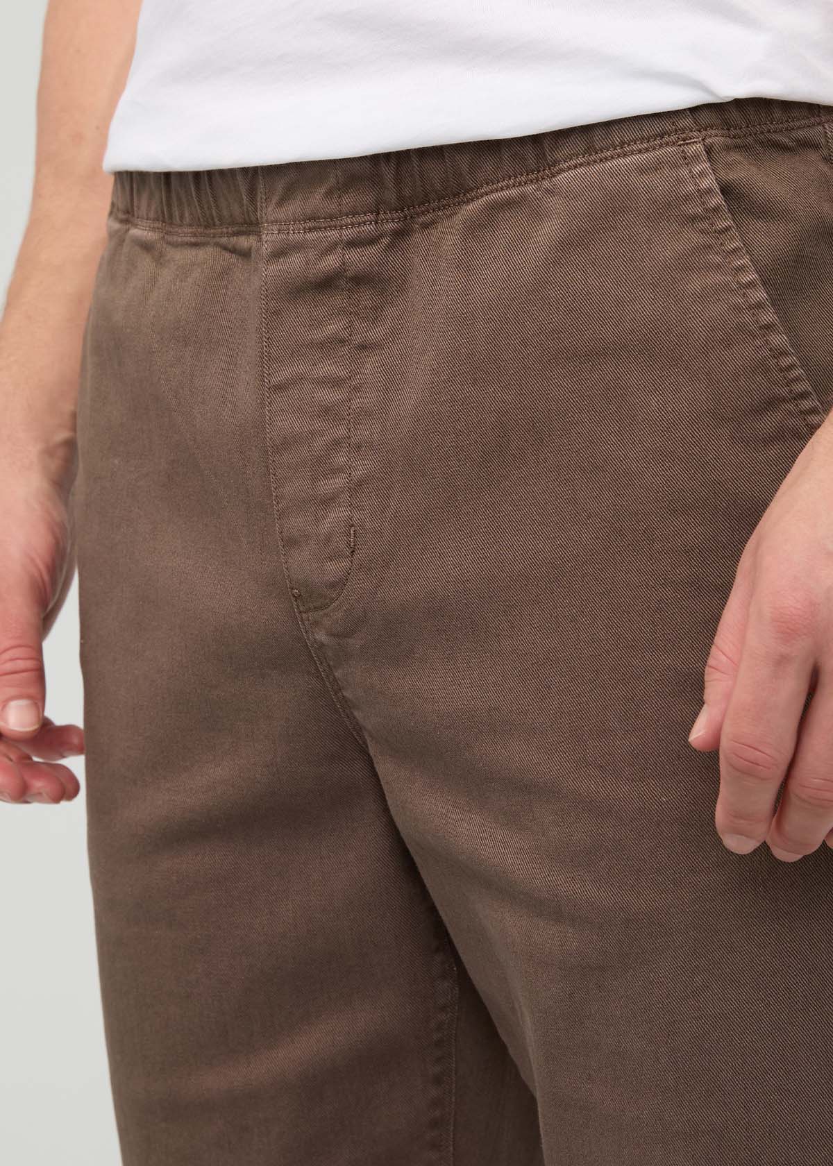 FlexTwill Relaxed Pull On Pant - Canteen