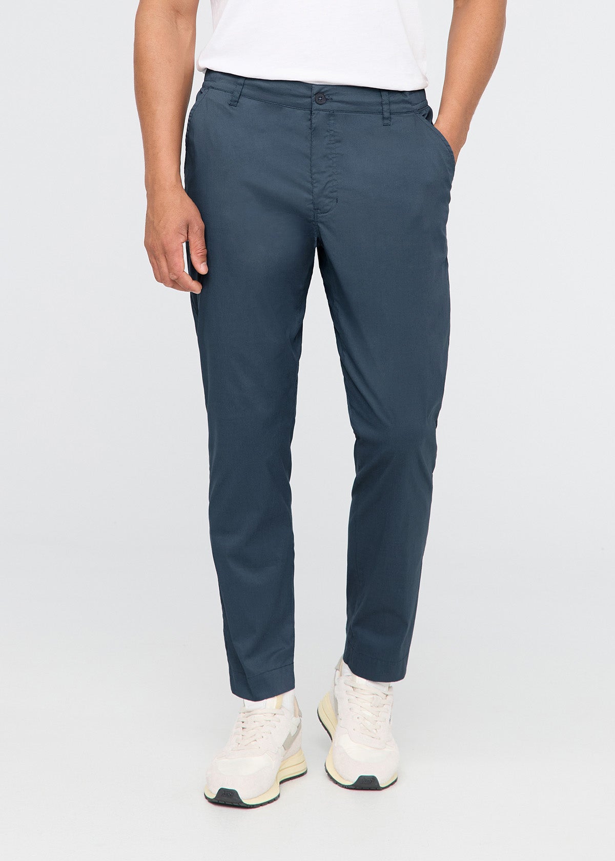 Men's Blue Lightweight Summer Travel Pants