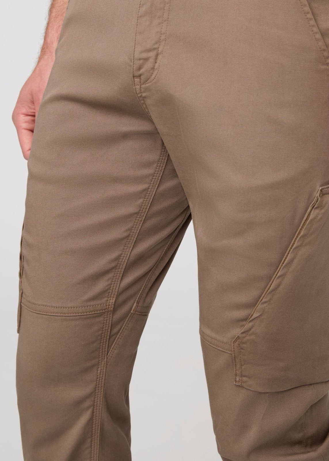 Men's Warm Sand Athletic Water Resistant Pant Gusset