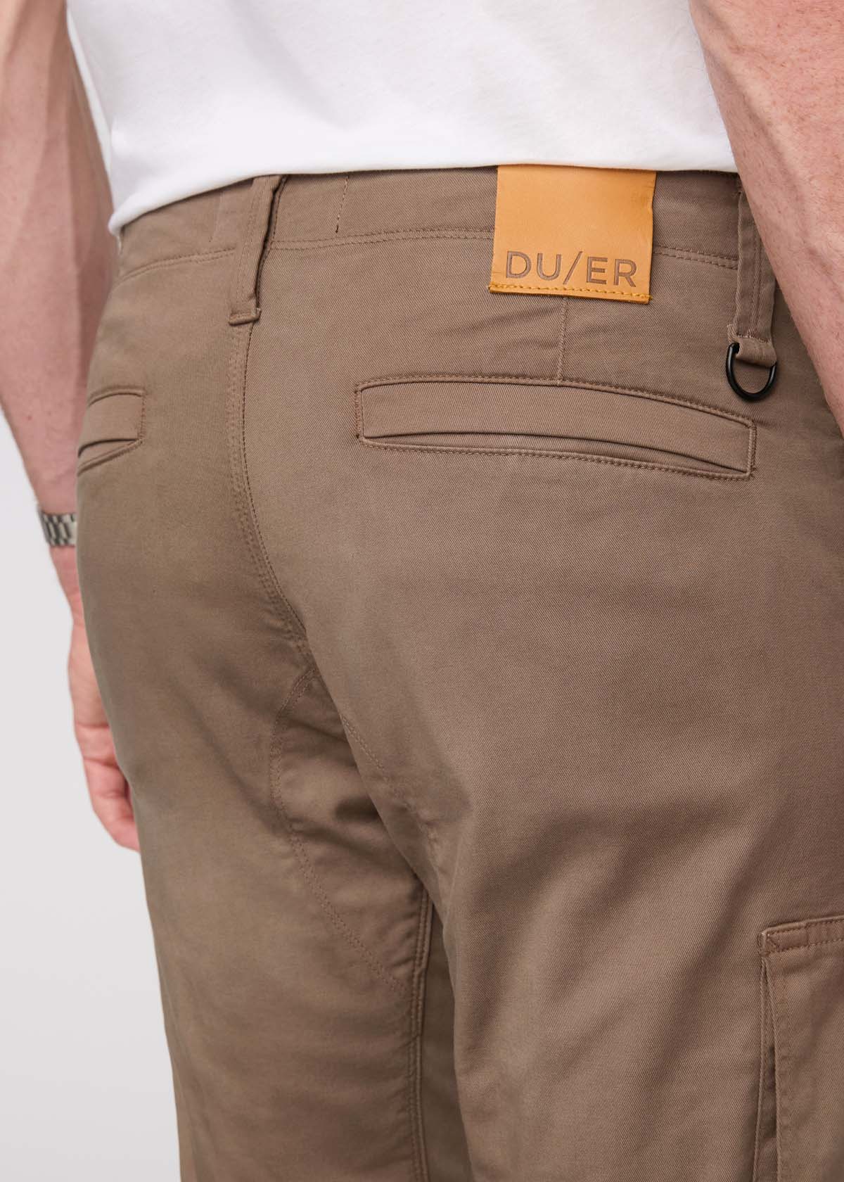 Men's Warm Sand Athletic Water Resistant Pant Back Detail