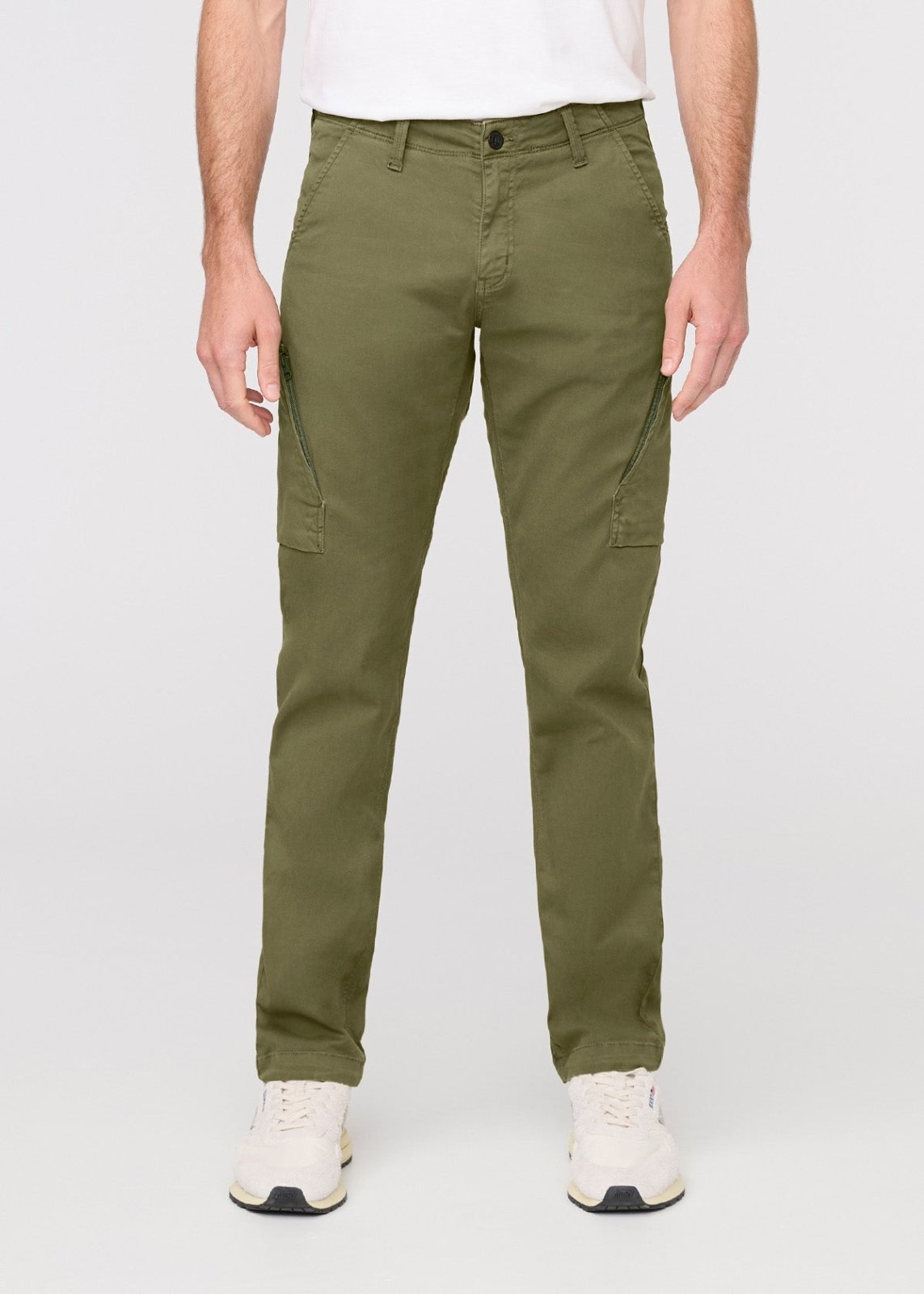 Men's Loden Green Relaxed Water Resistant Cargo Pant Front
