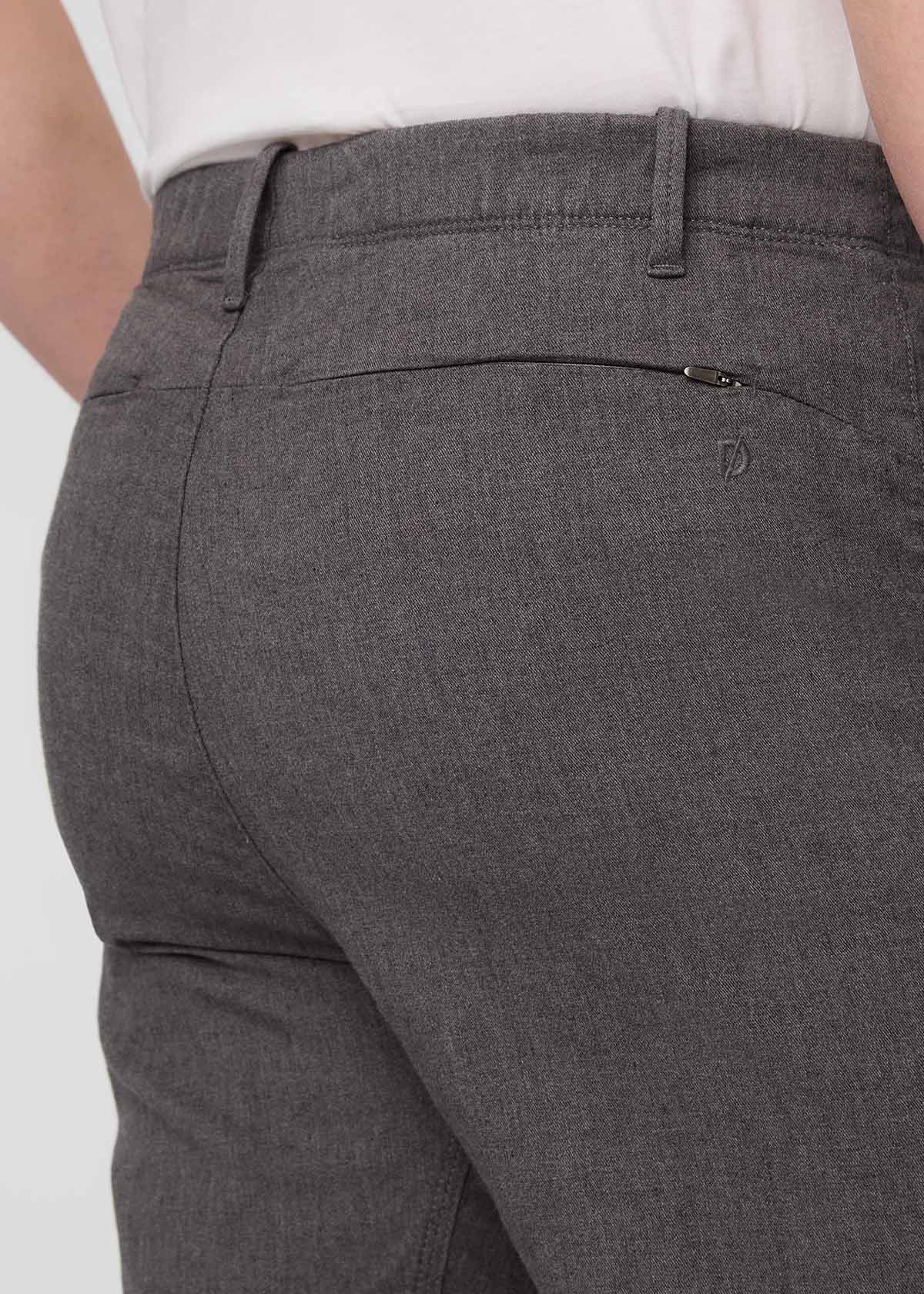 Two Way Stretch Short Pant in Grey