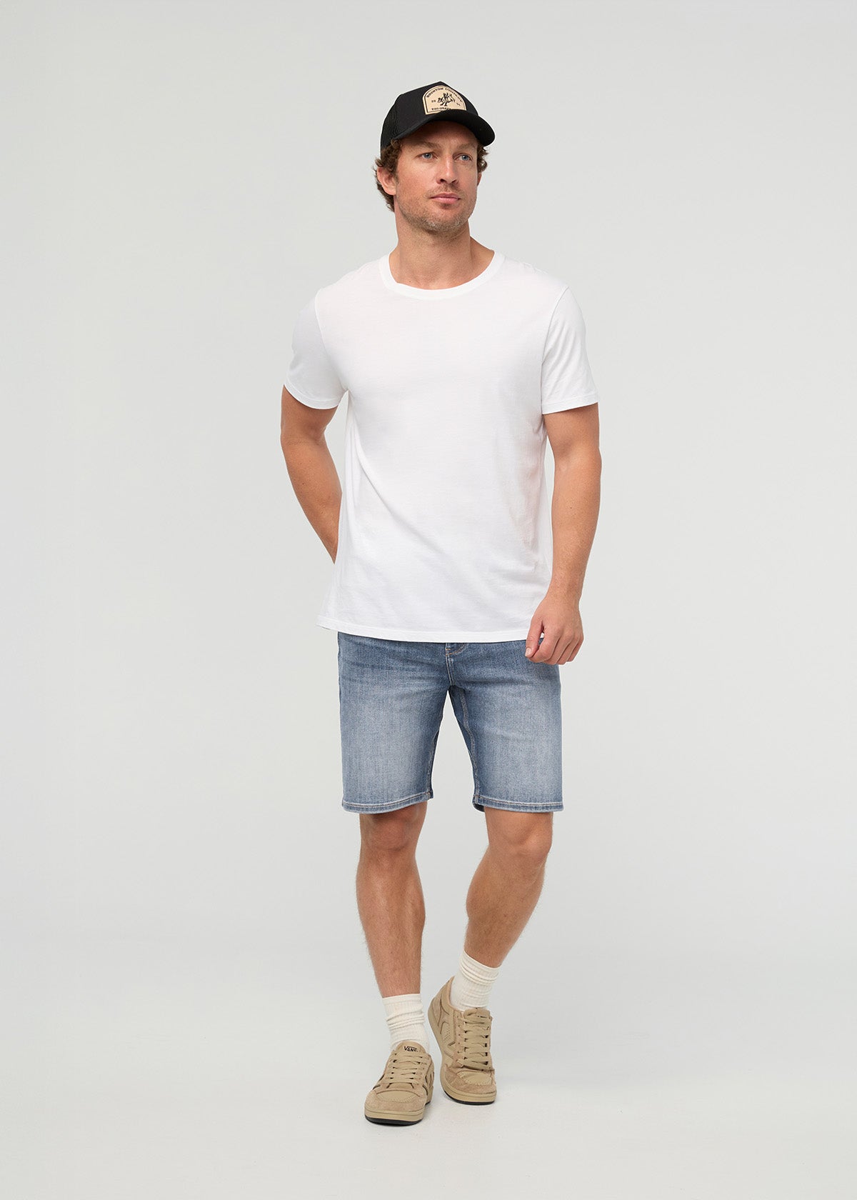 Performance Denim+ Relaxed Short - Vintage Indigo