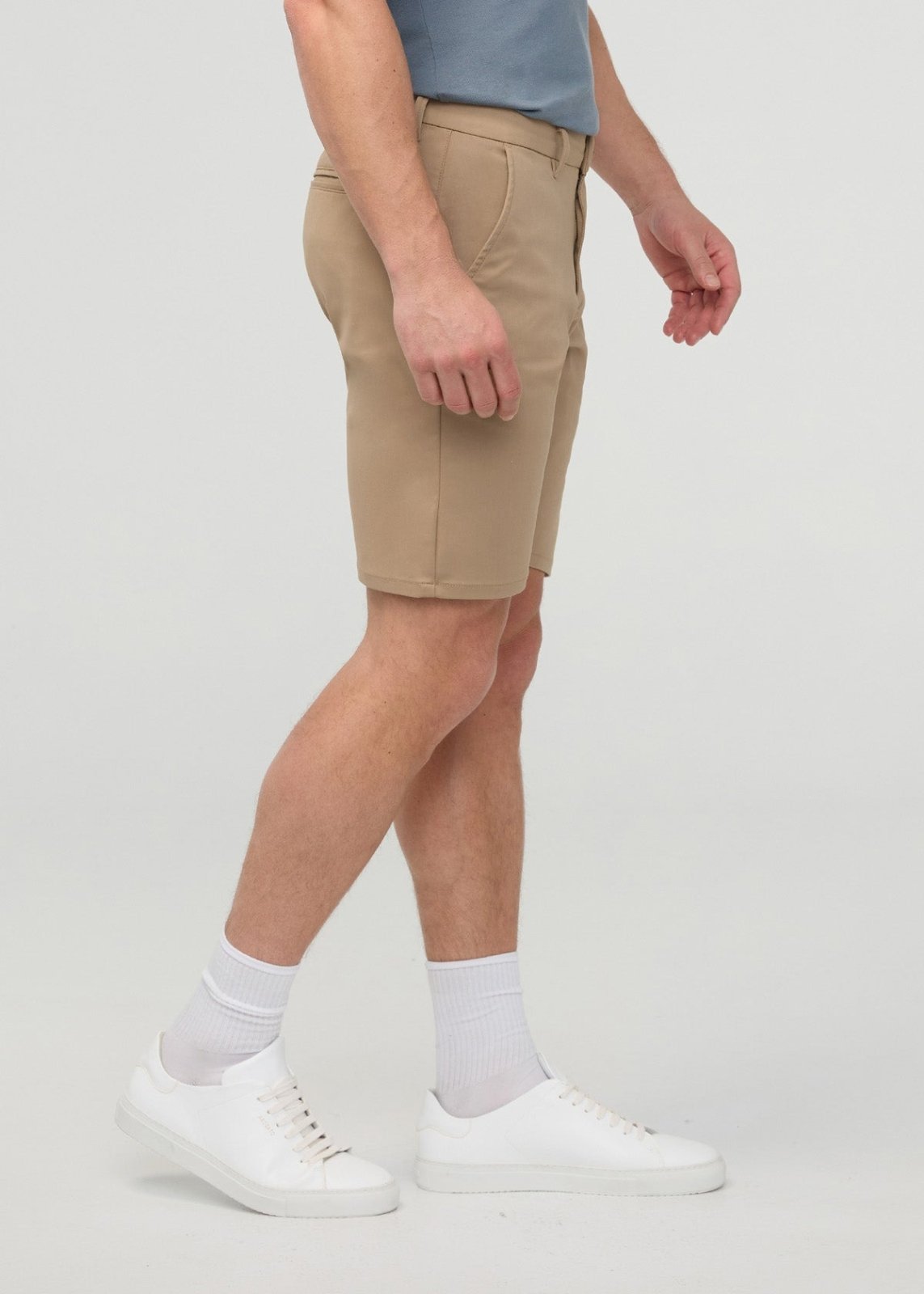 Nustretch Club Short - Desert Khaki