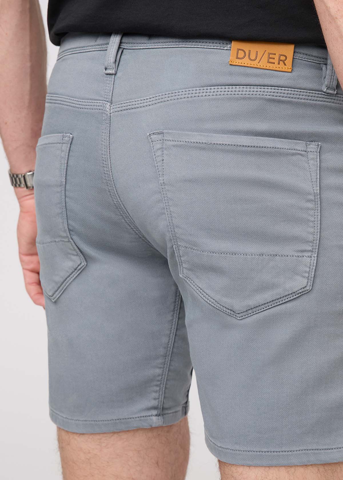 Men's River Slim Fit Performance Short back pockets