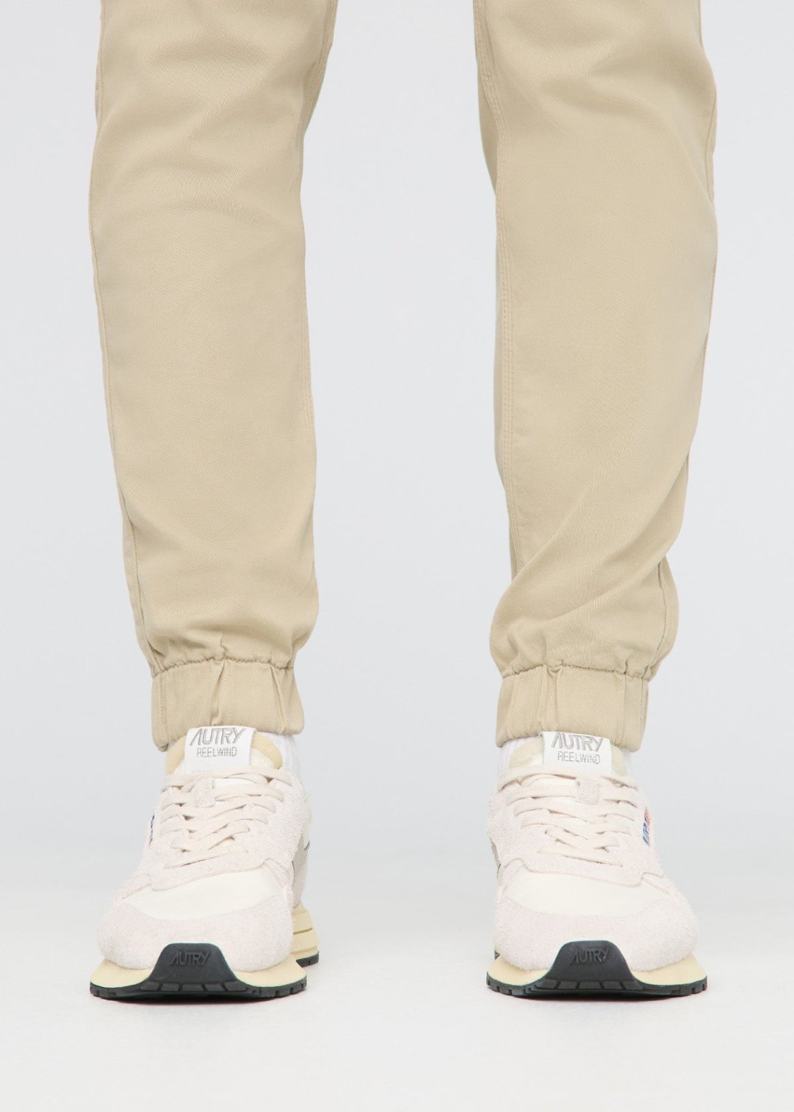 mens off-white athletic jogger ankle detail