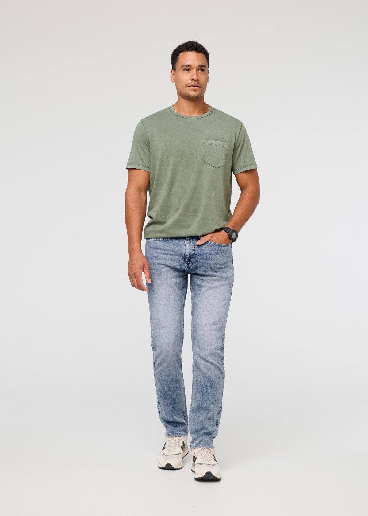 Men's Relaxed Fit Stretch Jeans