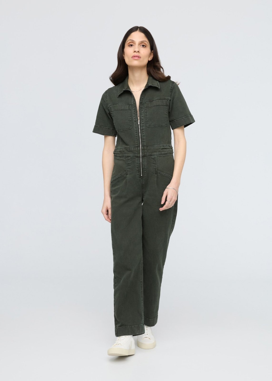 Women s Peat Stretch Twill Boiler Suit