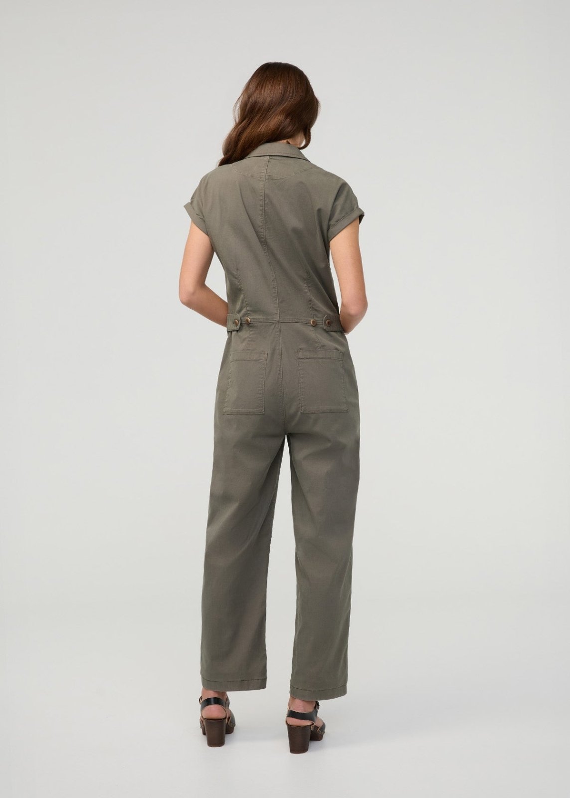 Women's Thyme Light Stretch Twill Boiler Suit back