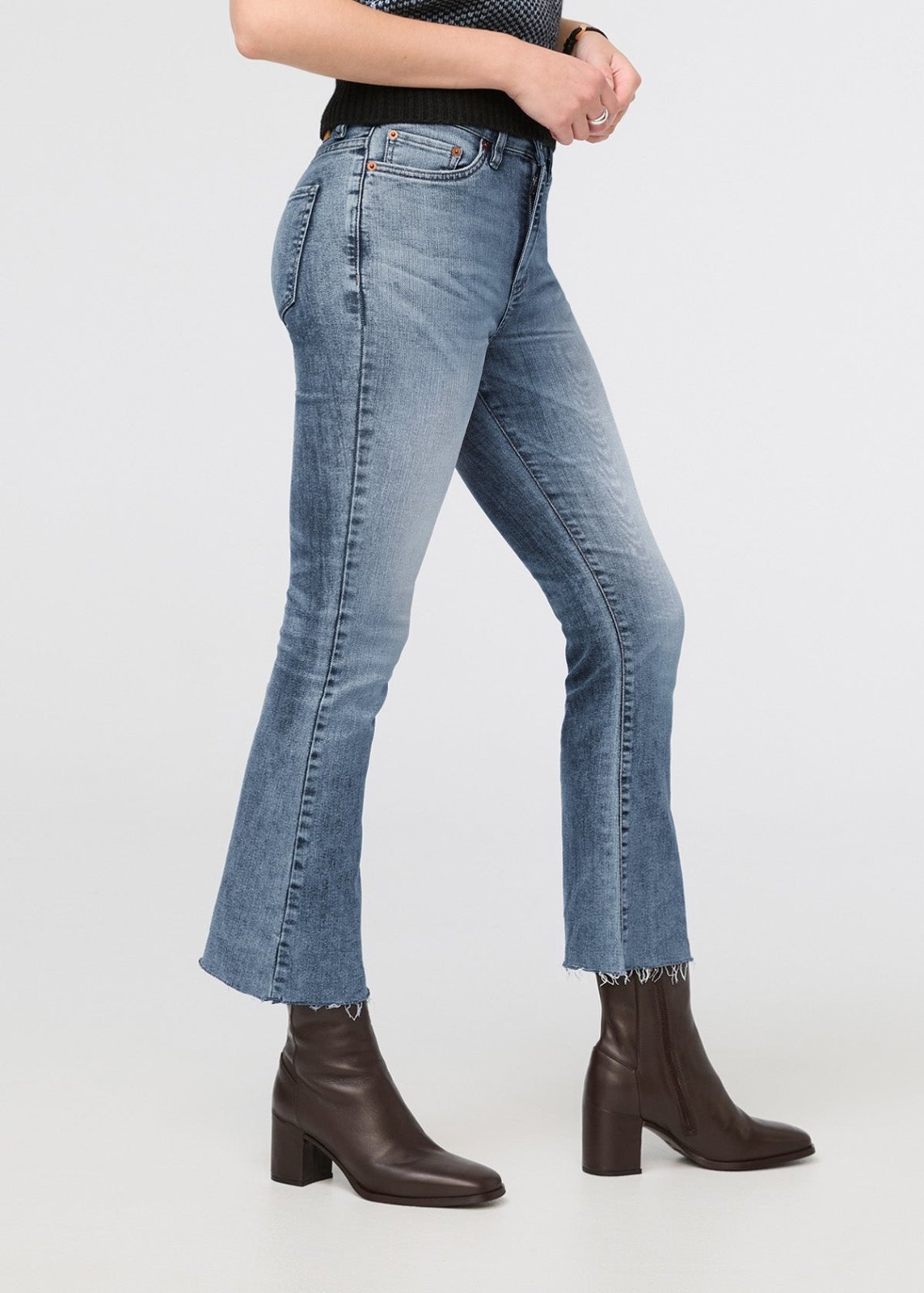 Women's Stretch Denim Kick Flare Jean