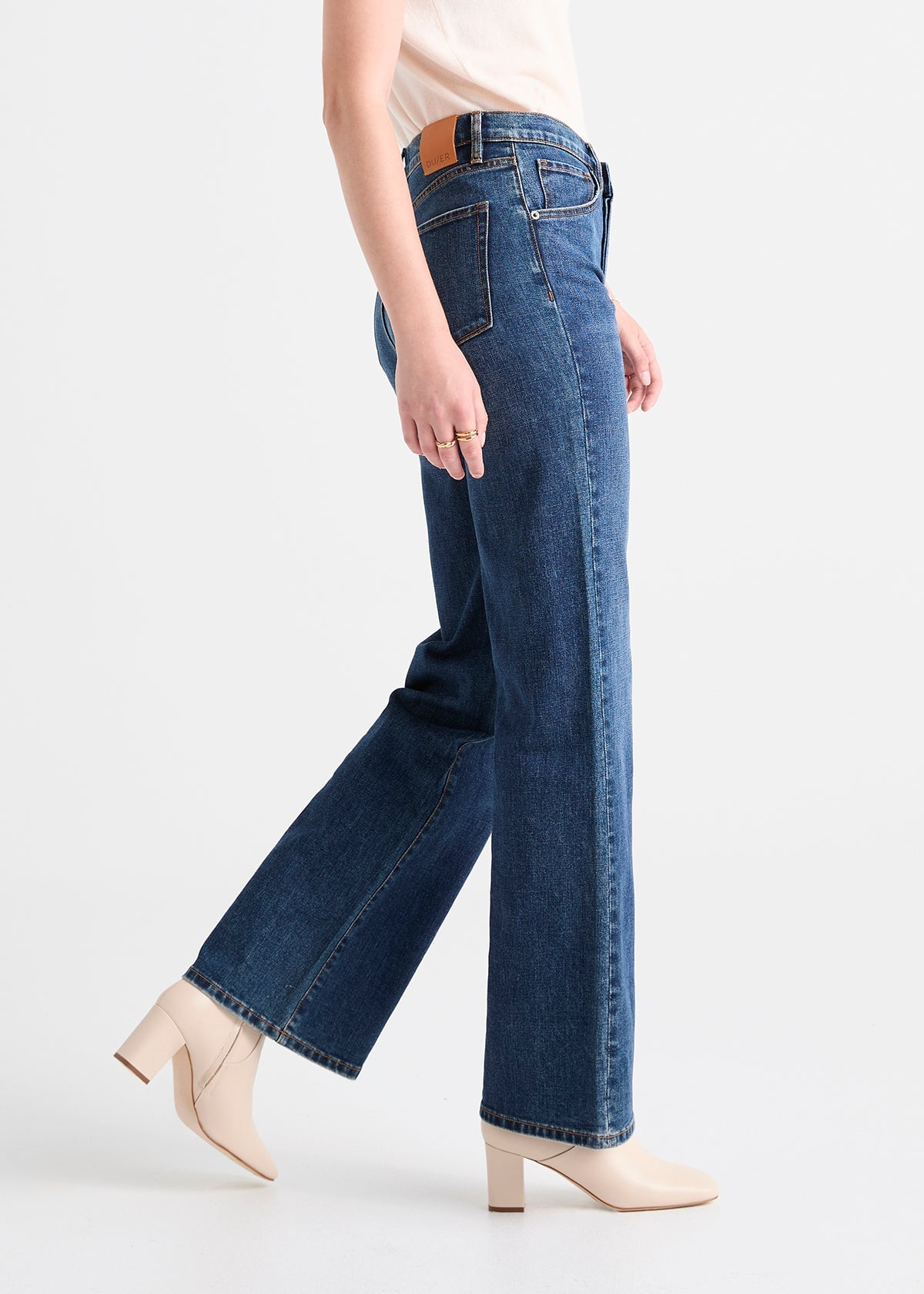 HSMQHJWE Wide Leg Jeansladies Pants Size 14 Jeans Zppered High-Waisted  Temperament Slim-Fit Four-Button Women'S Stretch Women'S Jeans High Waist  Pants