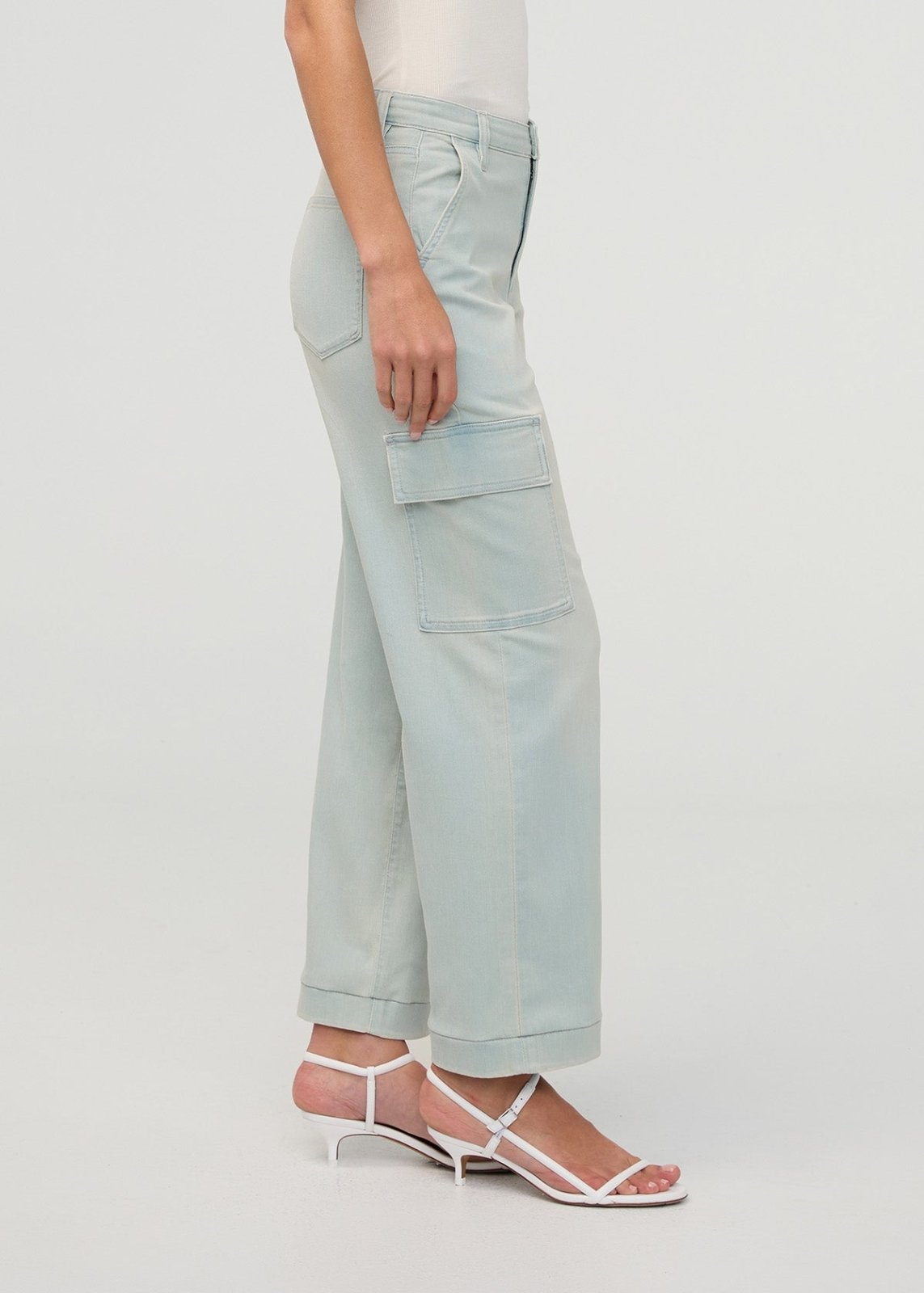 Women's Pallisade Performance Denim Lite High Rise Cargo side