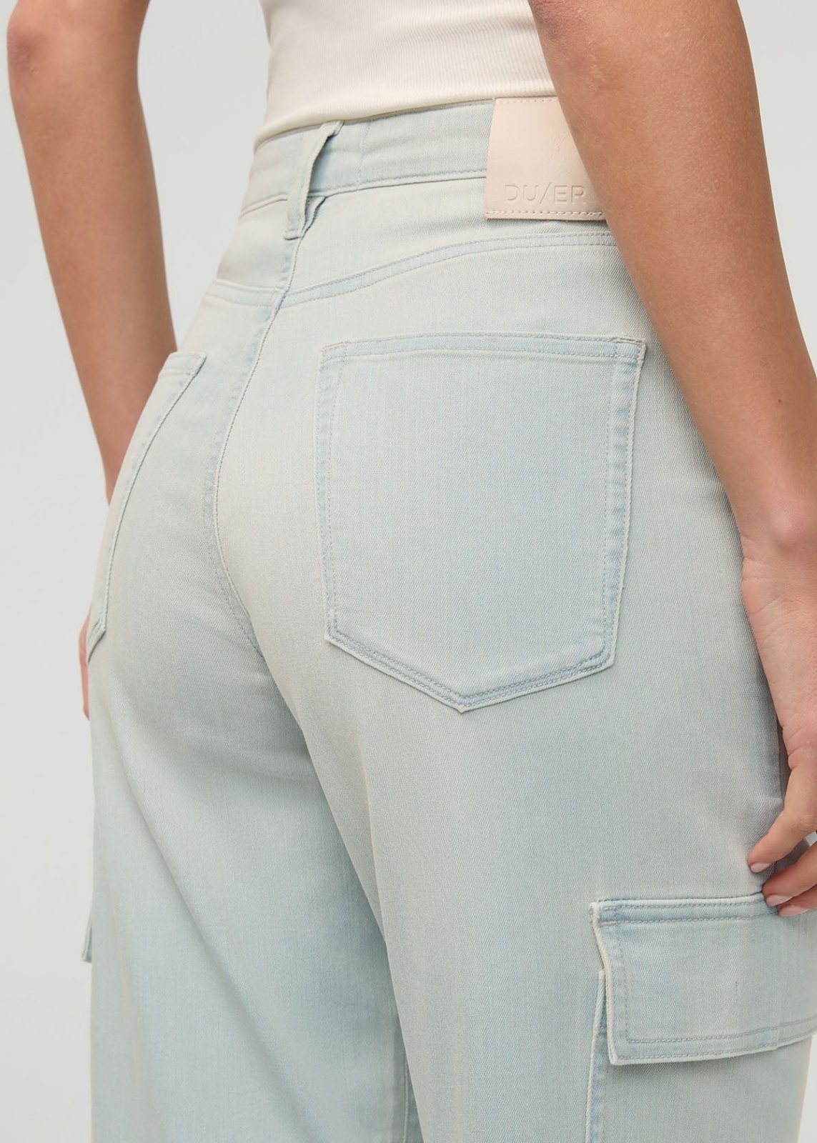 Women's Pallisade Performance Denim Lite High Rise Cargo back