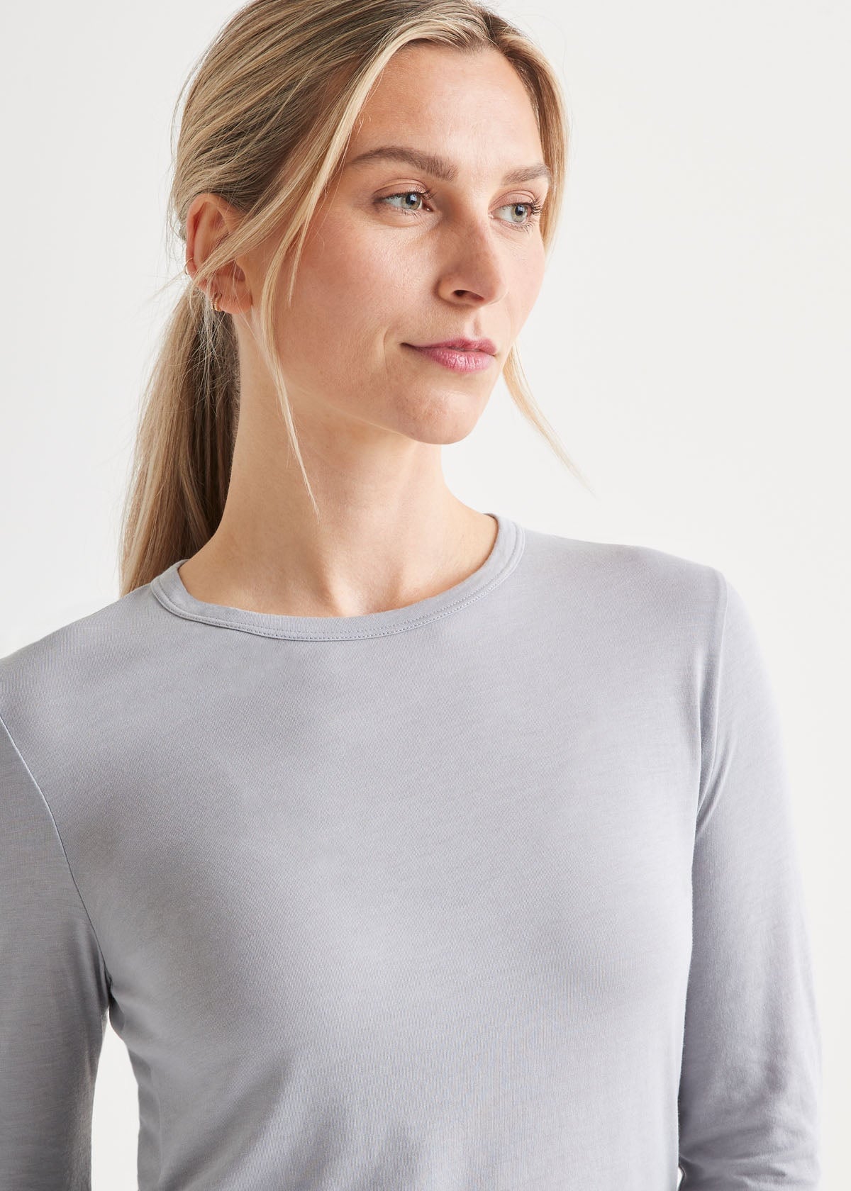 Durasoft Slim Long Sleeve - Soft Grey