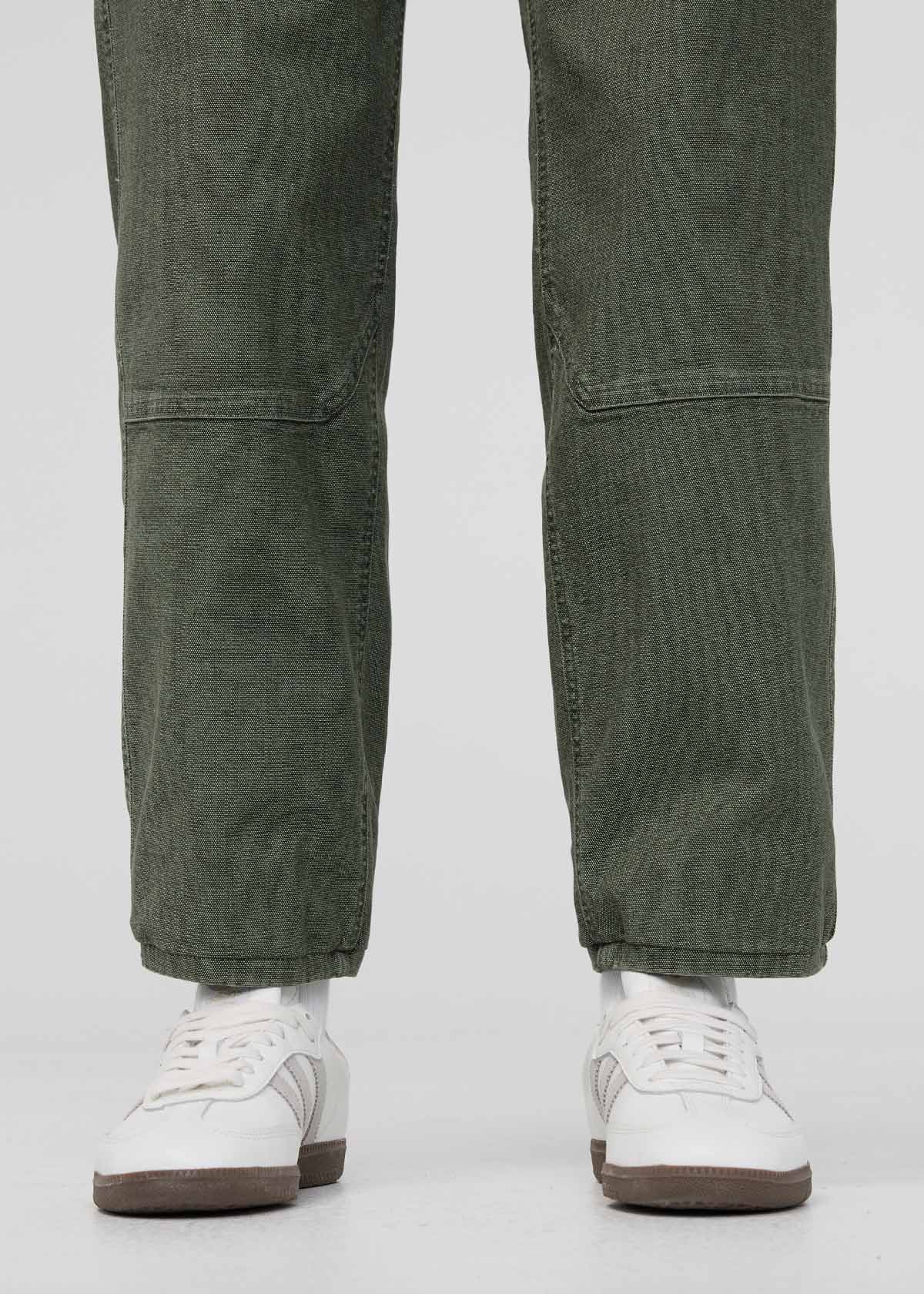 Women's Black Spruce Stretch Canvas  Utility Pants ankles