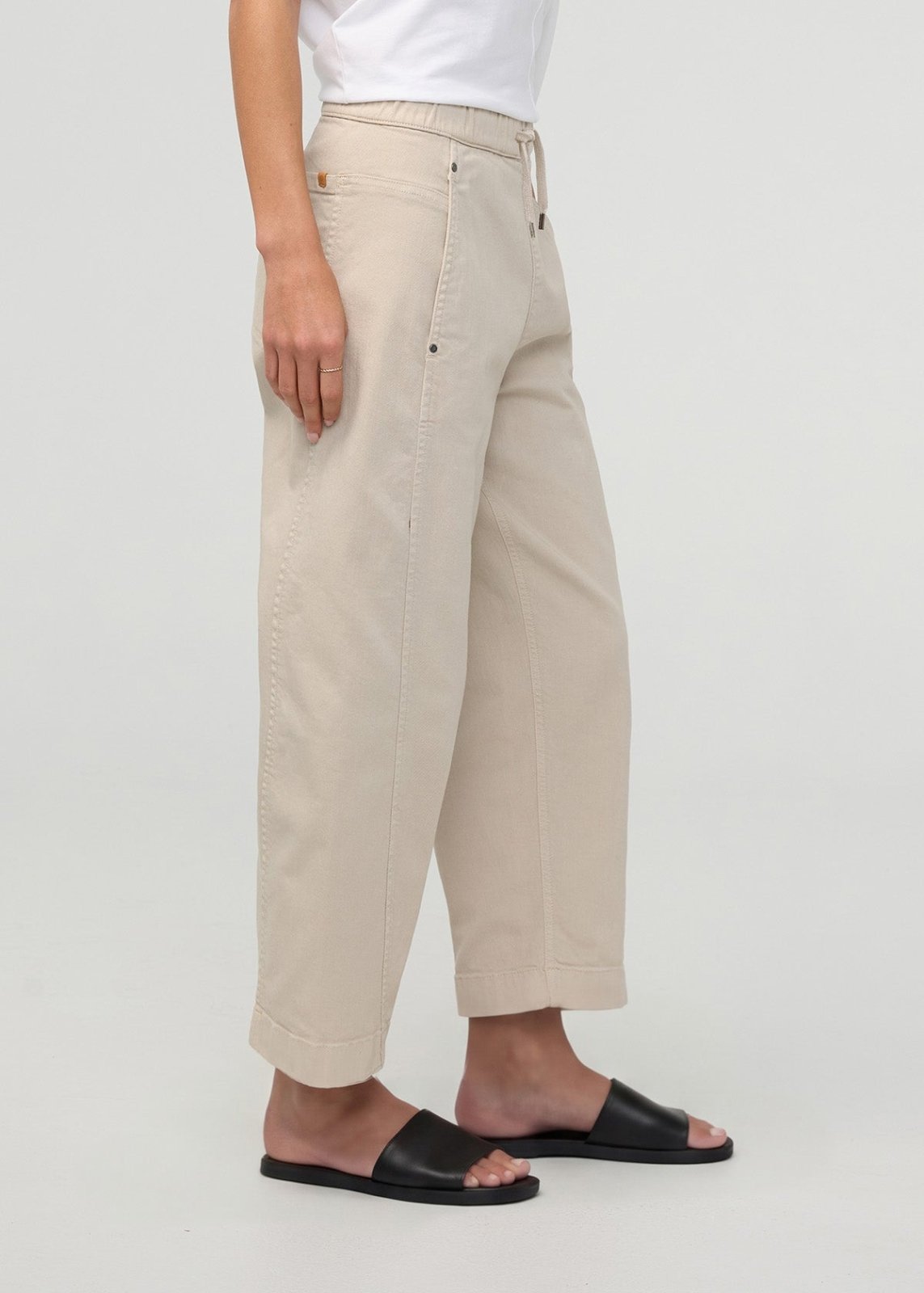 FlexTwill Barrel Pull On Pant - Sandstone