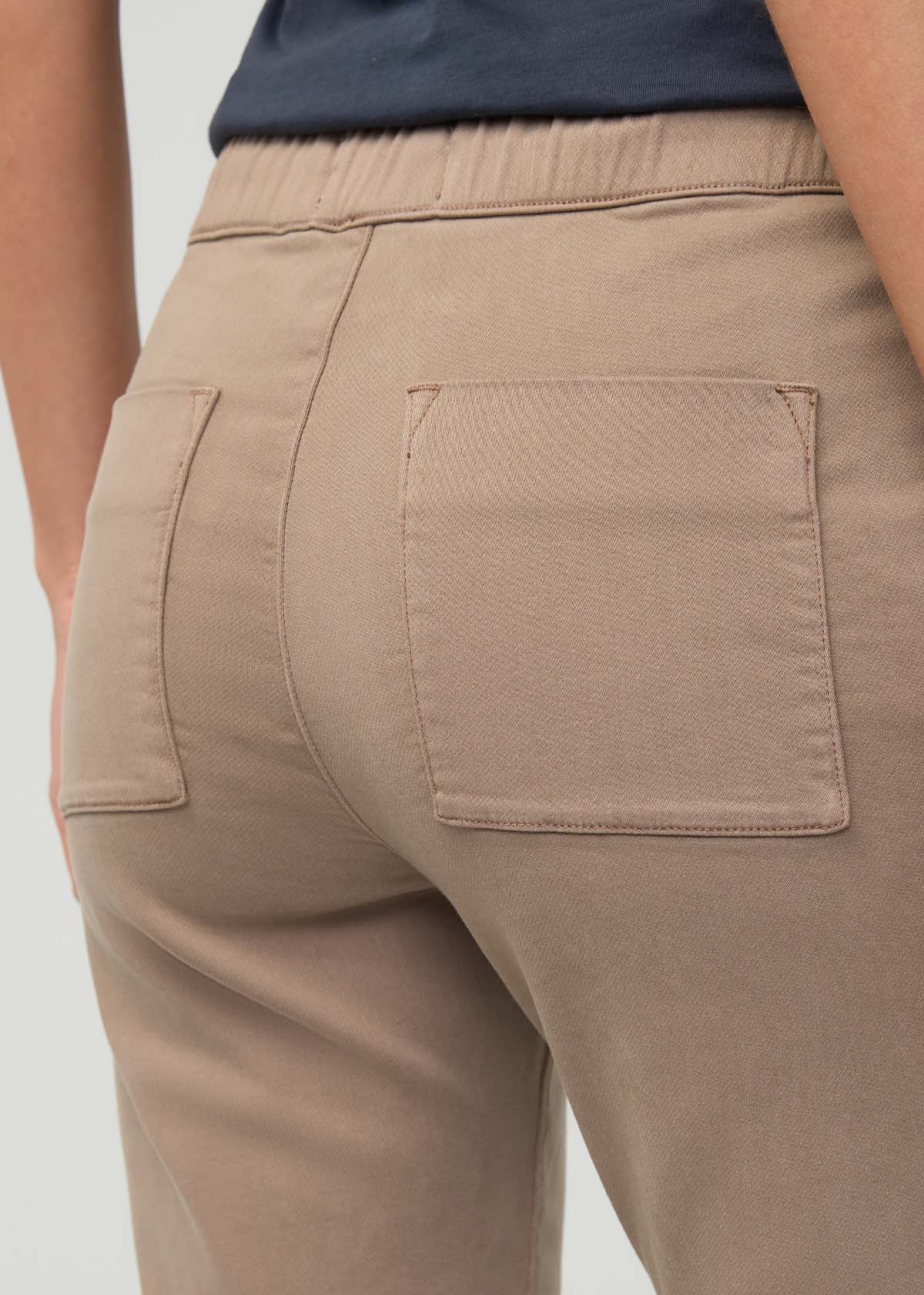 Women's Desert Tan Harbour Sweatpants Back Detail