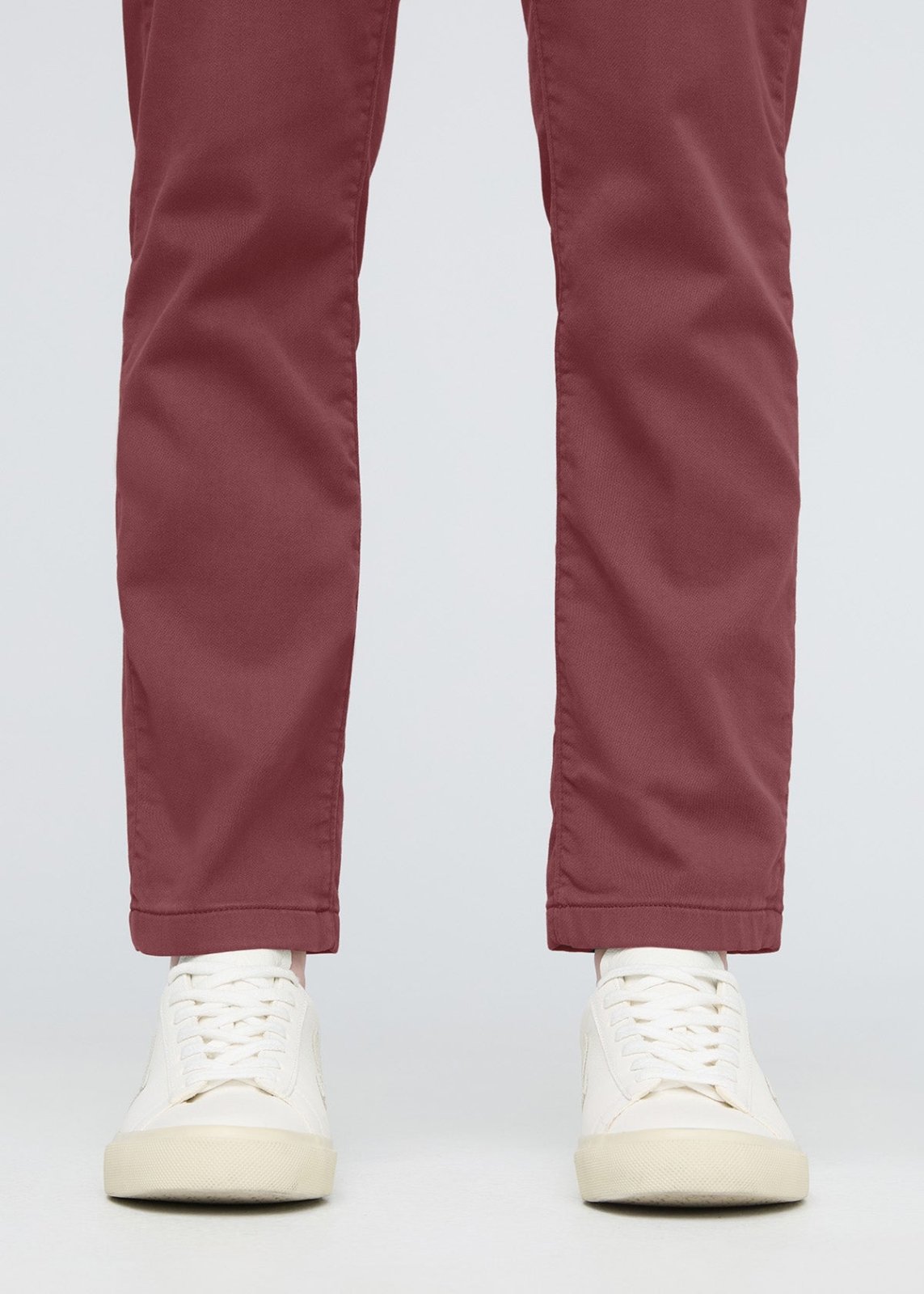 Women's Red Clay Harbour Sweatpants Ankle Detail