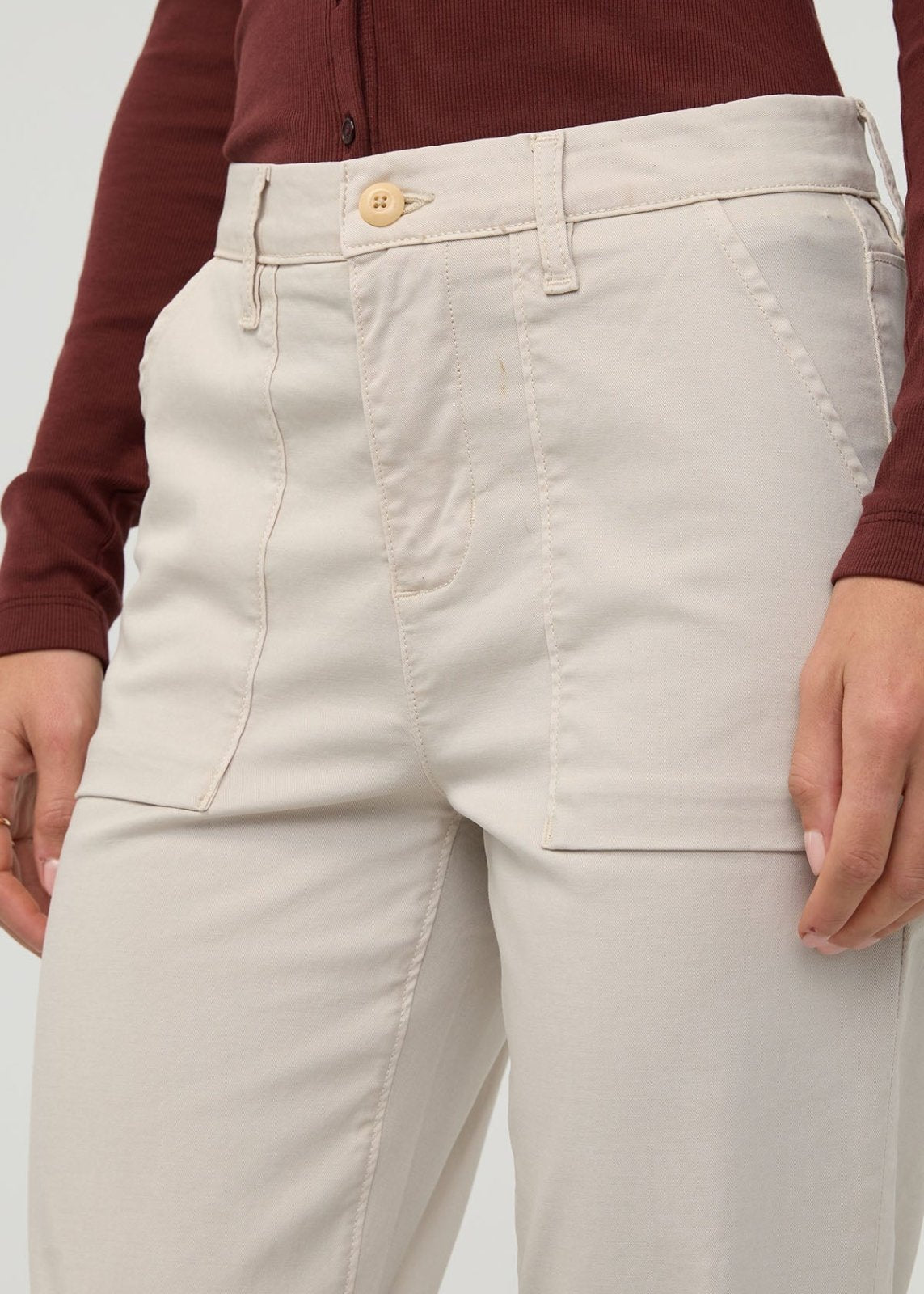 Women's Live Lite High Rise Sandstone Jogger Front Waist