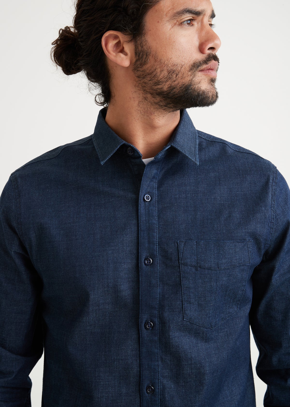 Performance Denim Shirt - Rinse