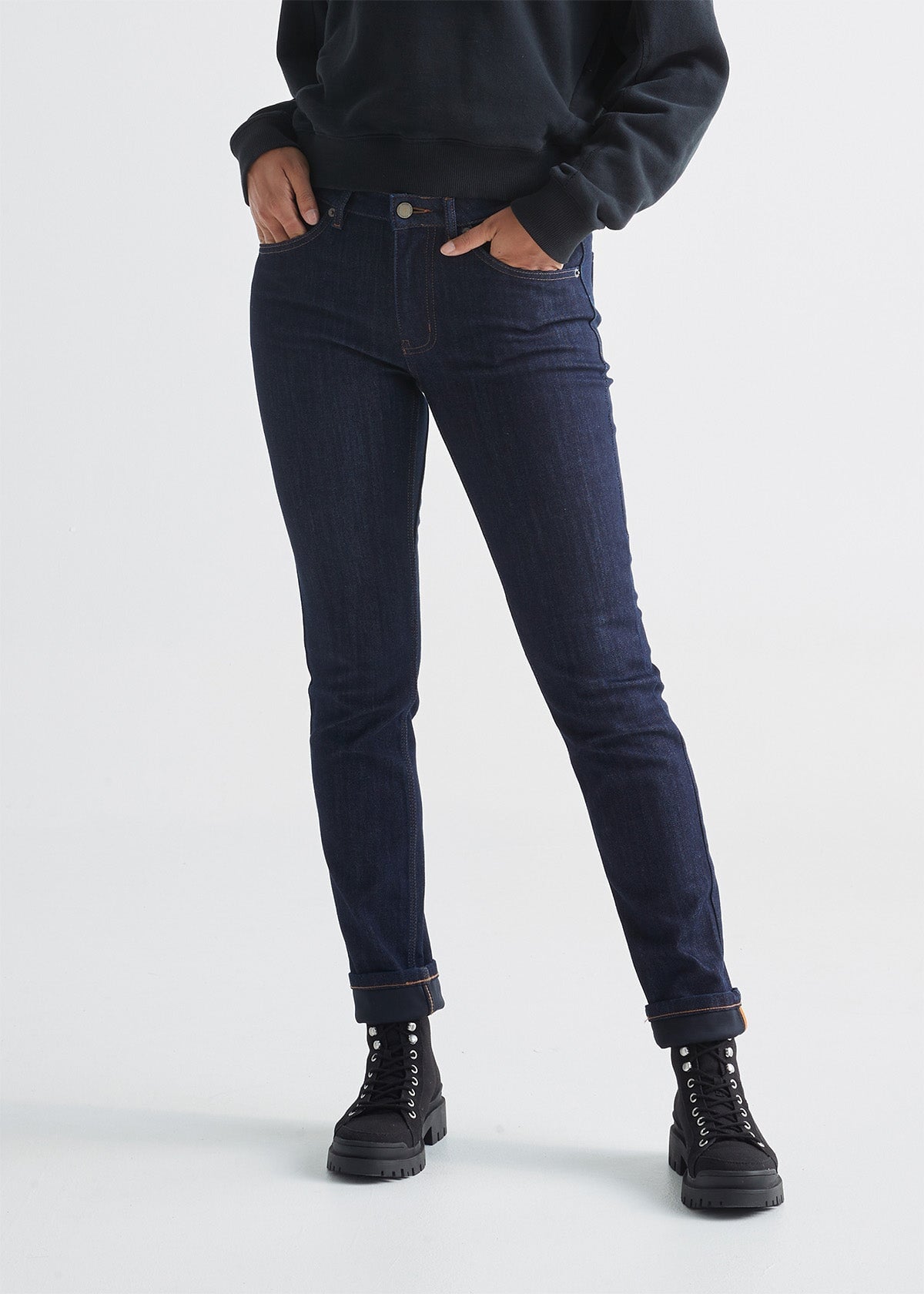 Yyeselk Women's Fleece Lined Jeans for Women Winter Warm Flannel Lined  Jeans Womens High Waisted Skinny Stretch Pants