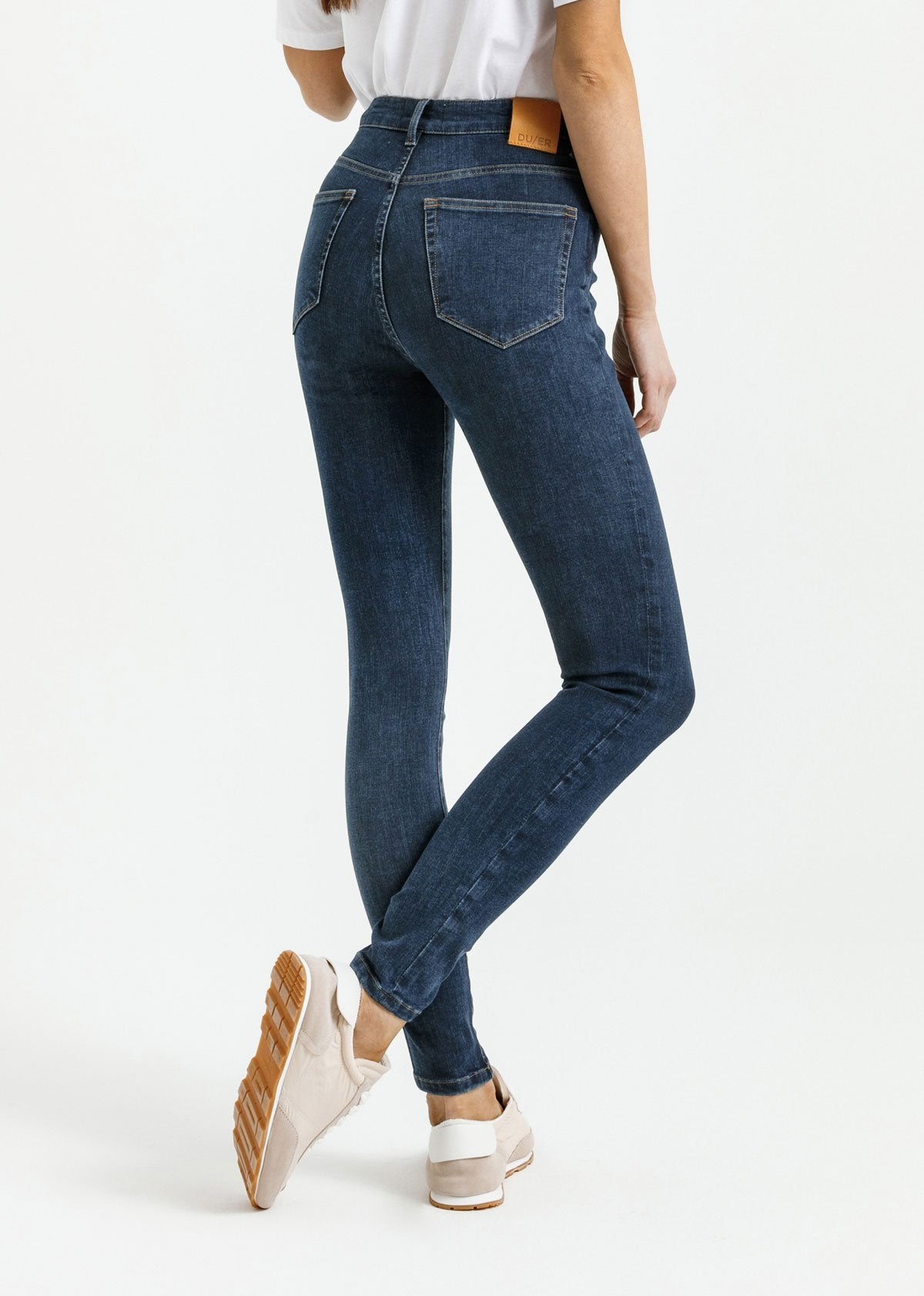 Four Way Flex High Rise Skinny - Dark Stone