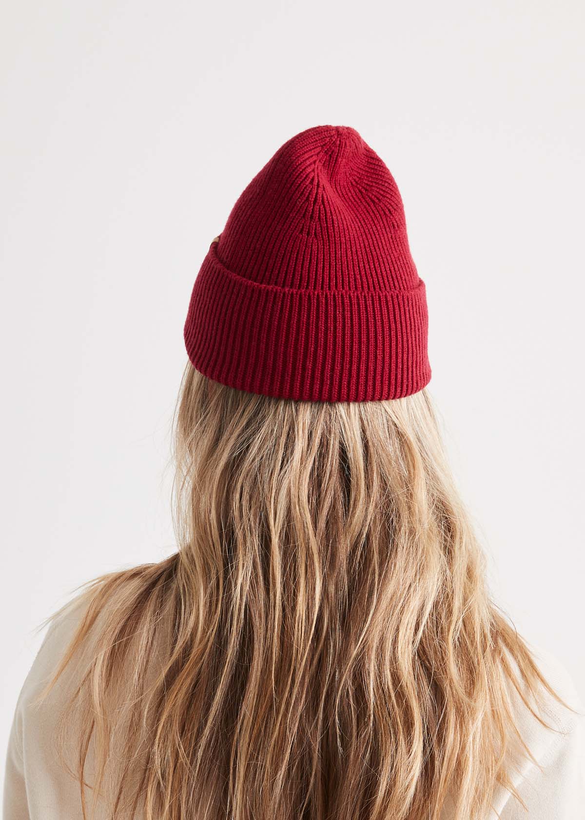 Unisex Warm Merino Red Toque