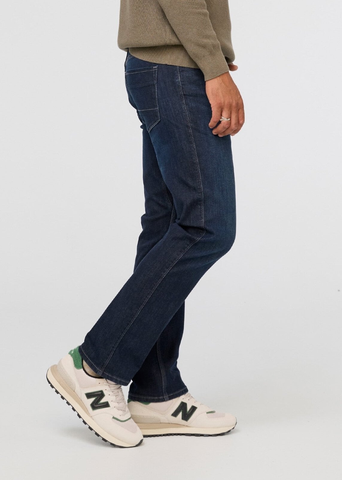 Men's Straight Fit Stretch Jeans