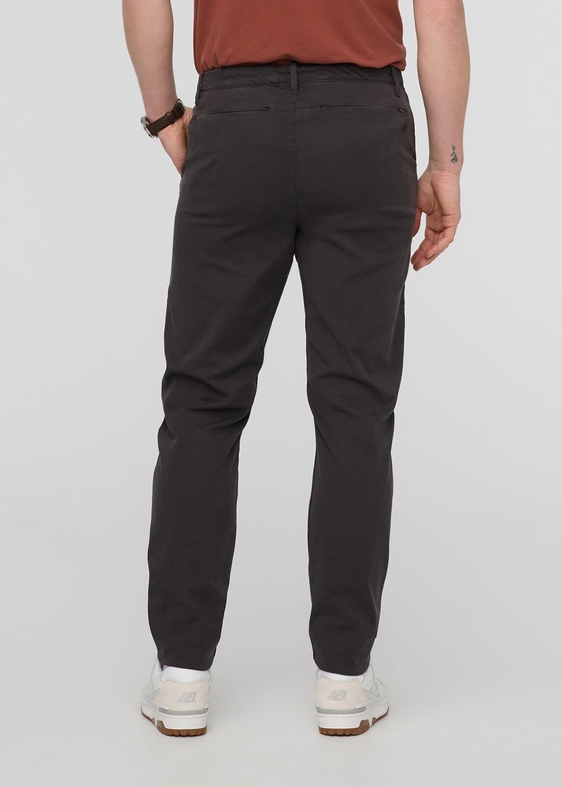 Mens gray chino clearance pants