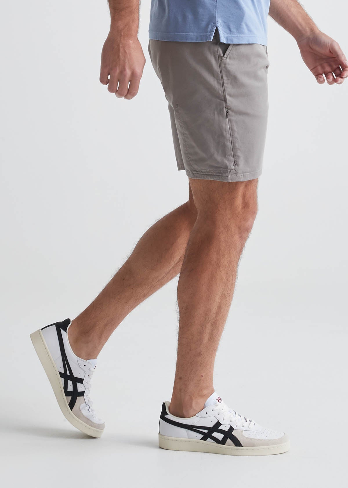 Mens plain best sale grey shorts