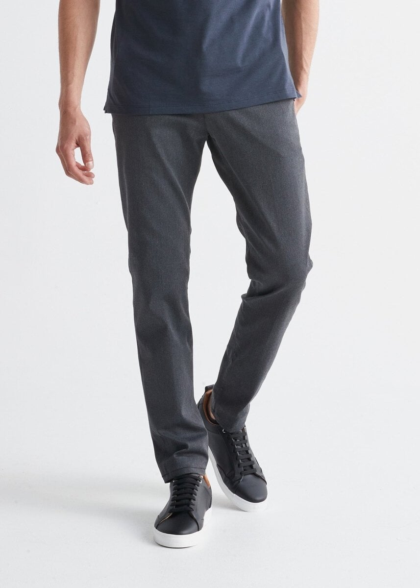 Premium Stretch Twill Slim-Fit Flex Waistband Dress Pant