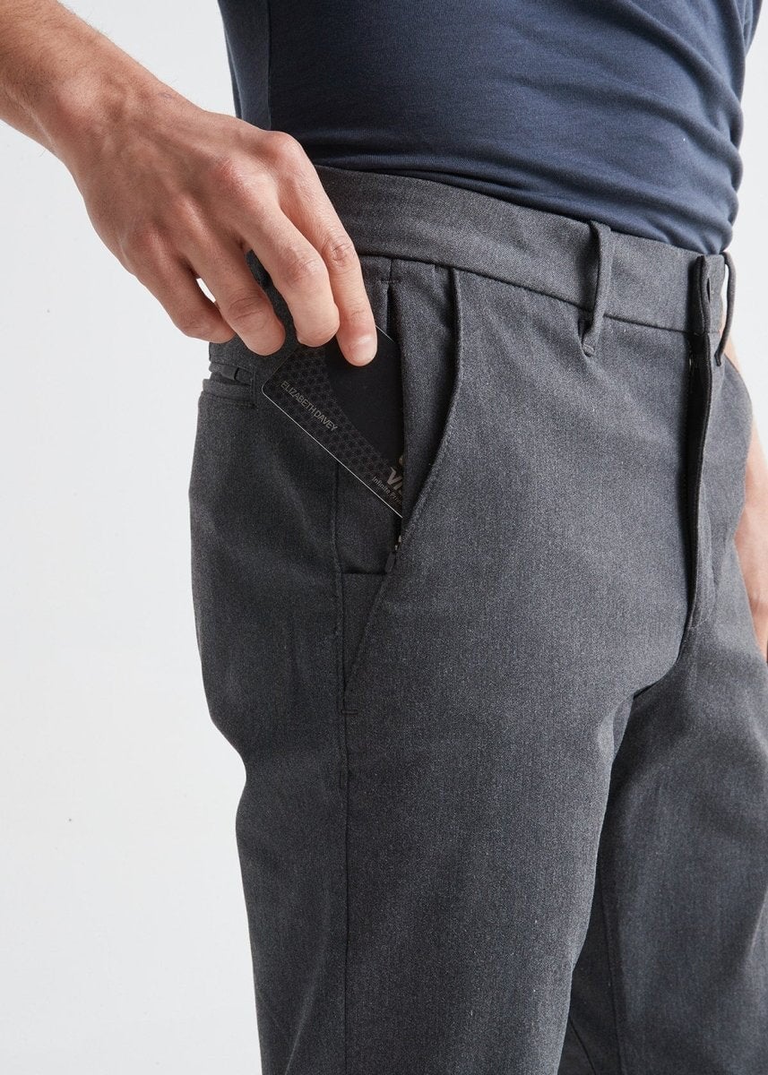 Smart Stretch Tech Trouser - Black  Slim fit dress pants, Mens stretch  pants, Athleisure men