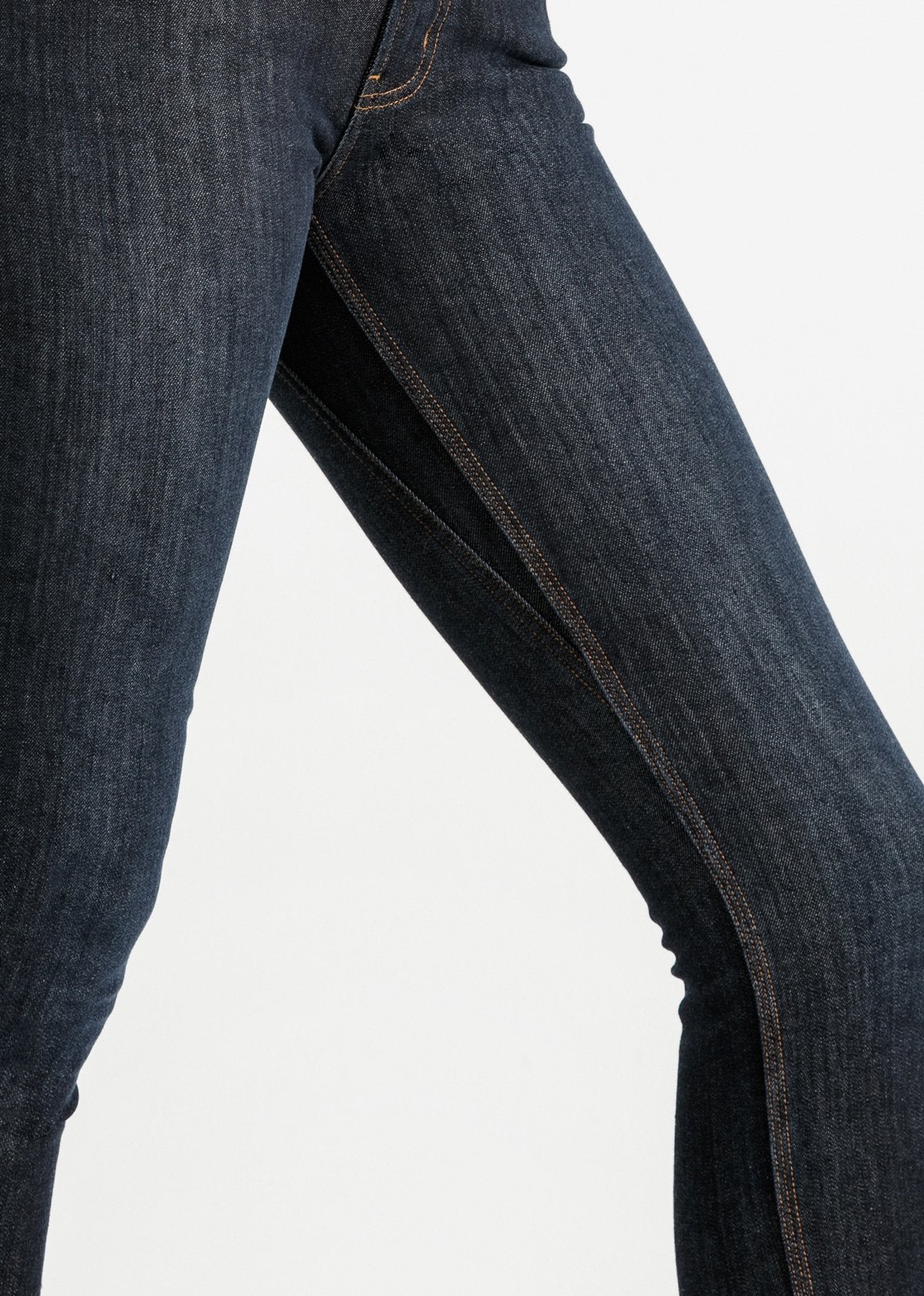 Sunisery Women High Waist Fleece Lined Jeans Winter Keep Warm Casual Slim  Stretch Denim Pants with Pocket Black XS 