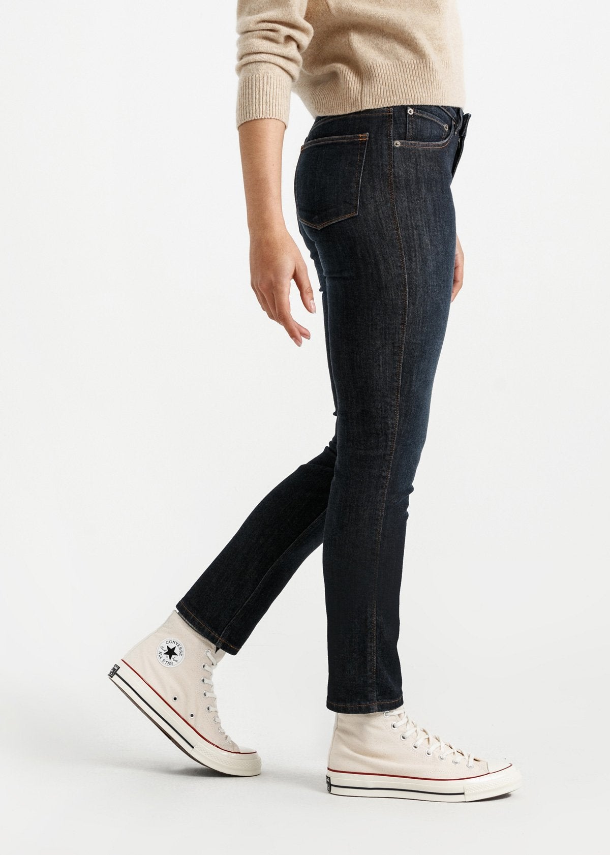 Women's Ultra Lux Comfort Slim Straight Jean (Petite)