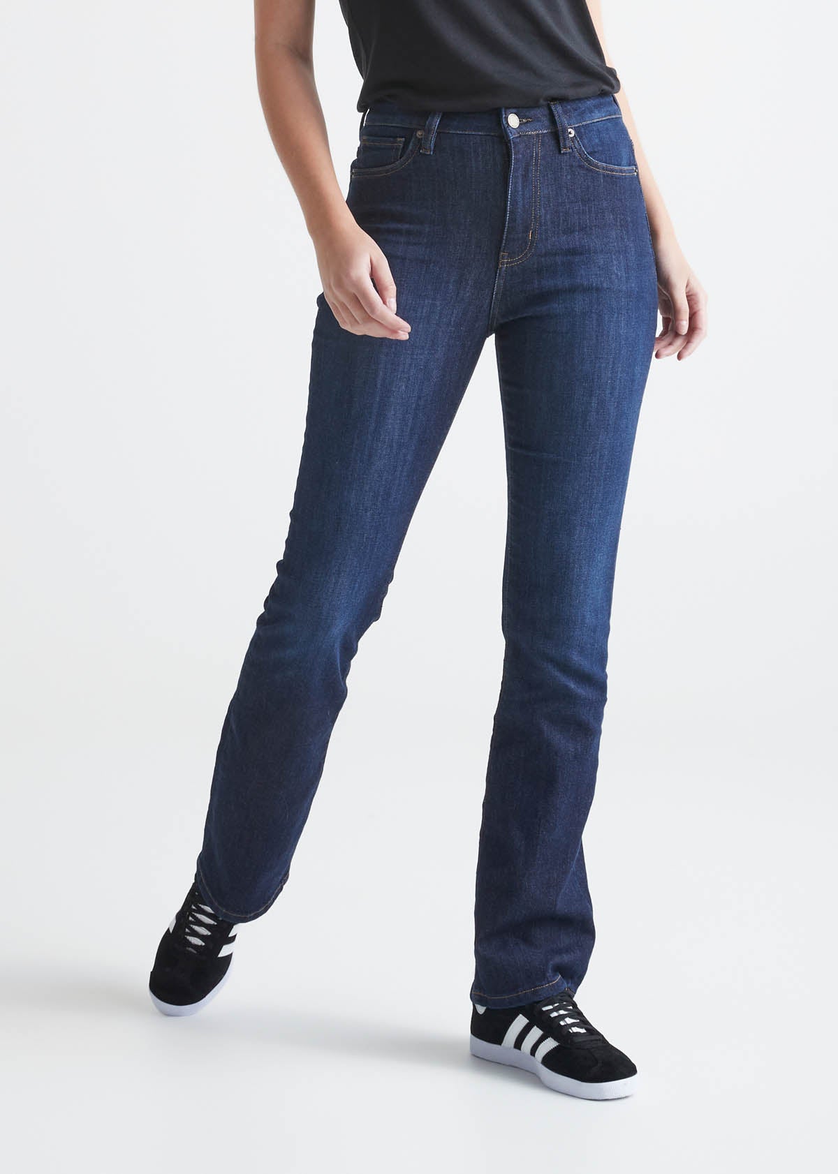 Women's Stretch Denim High Rise Bootcut Jean