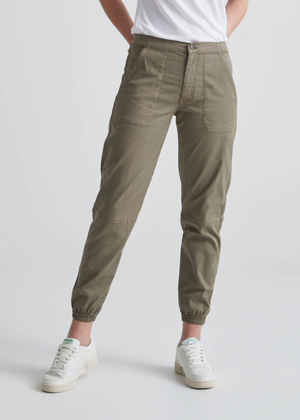 Women's Stretch Woven Cargo Pants 27 - All In Motion™ Dark Brown