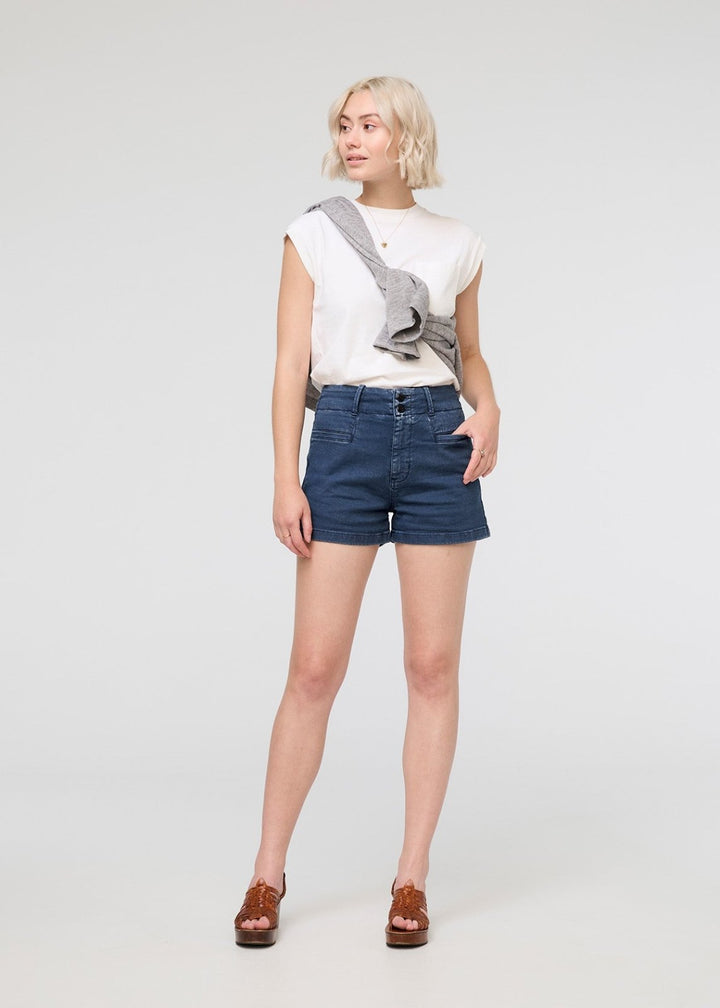 duer Luxtwill High Rise Short - Marine